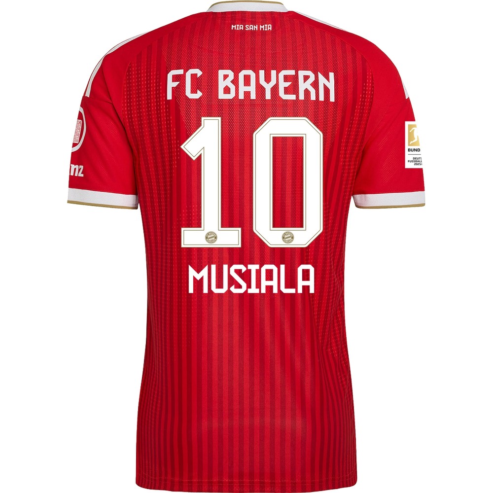 26/27 Bayern Munich #10 Jamal Musiala Home Cheap Replica Jersey Player's Edition
