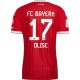 26/27 Bayern Munich #17 Michael Olise Home Cheap Replica Jersey Player's Edition