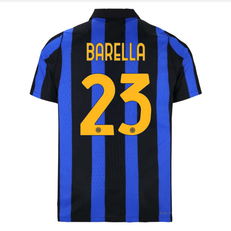 26/27 Inter Milan #23 Nicolò Barella Home Cheap Players' Replica Jersey