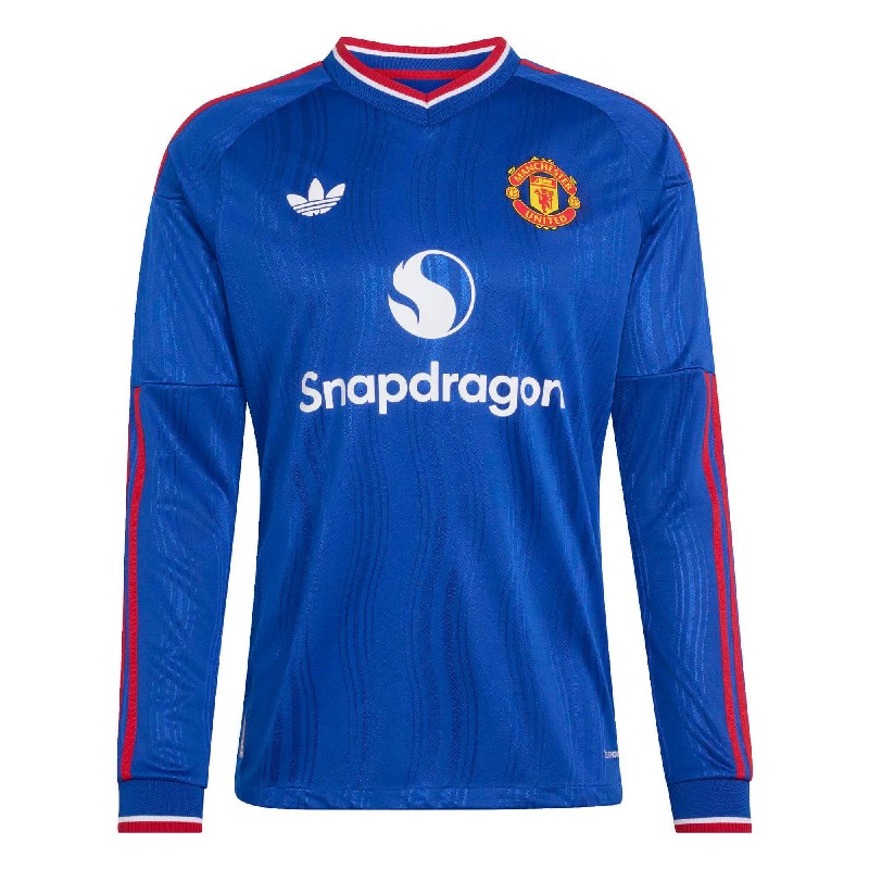 26/27 Manchester United Away Player's Long-Sleeves Cheap Replica Football Shirt