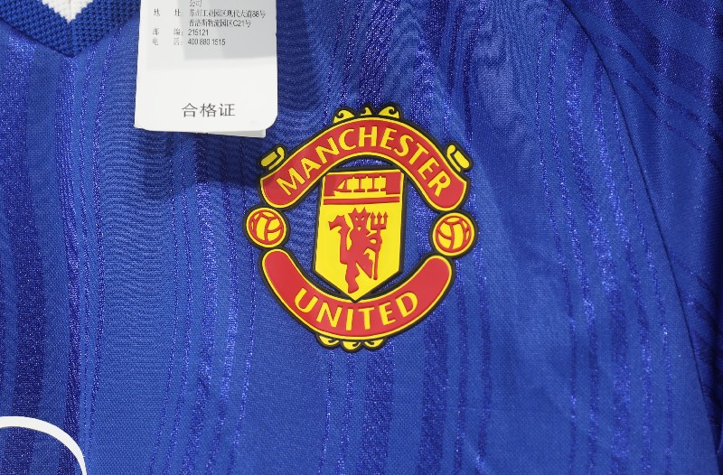 26/27 Manchester United Away Player's Long-Sleeves Cheap Replica Football Shirt