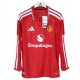 26/27 Manchester United Home Jersey Player Version Long Sleeve Cheap Replica