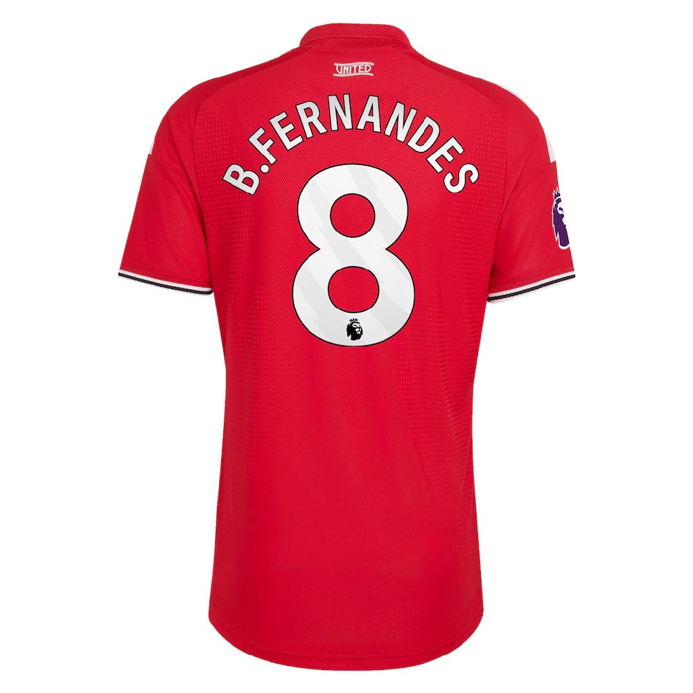 26/27 Manchester United #8 Bruno Fernandes Home Cheap Replica Player Version