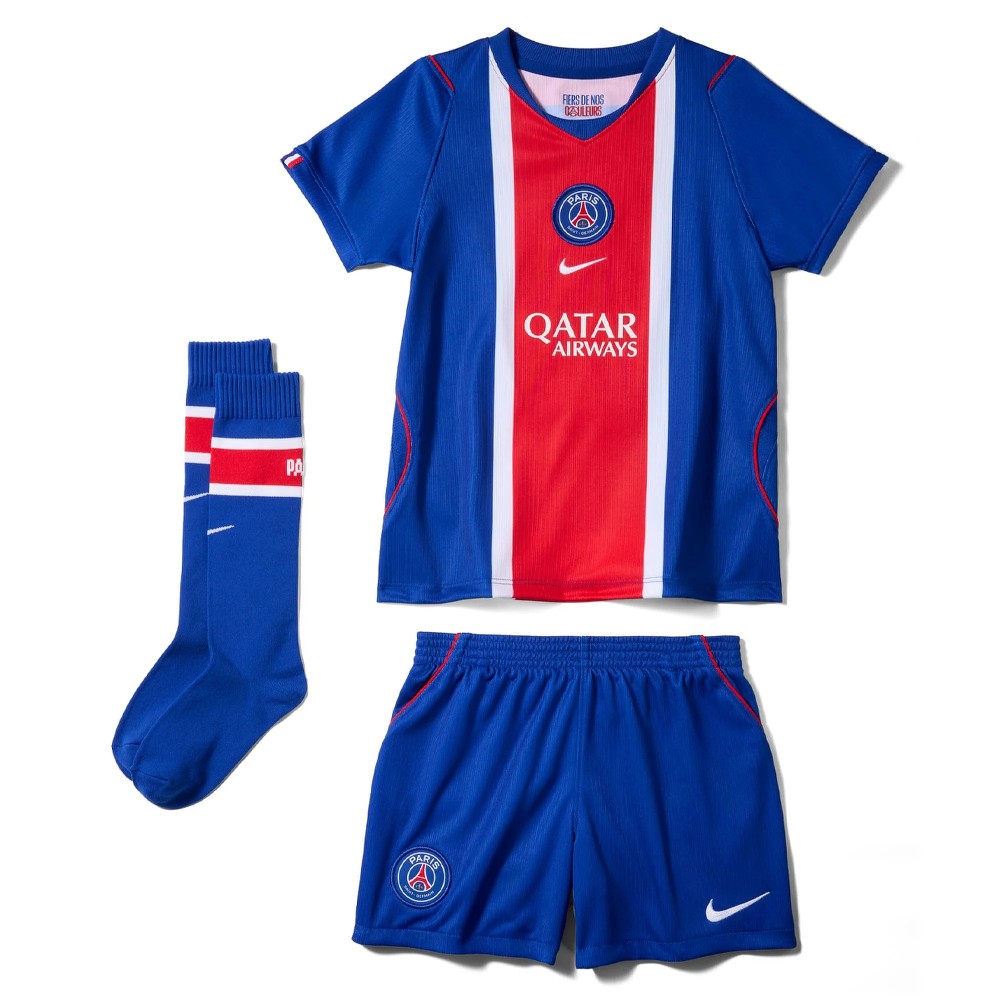 26/27 PSG Home Youth & Kids Kit Cheap Replica Jersey Football Shirt