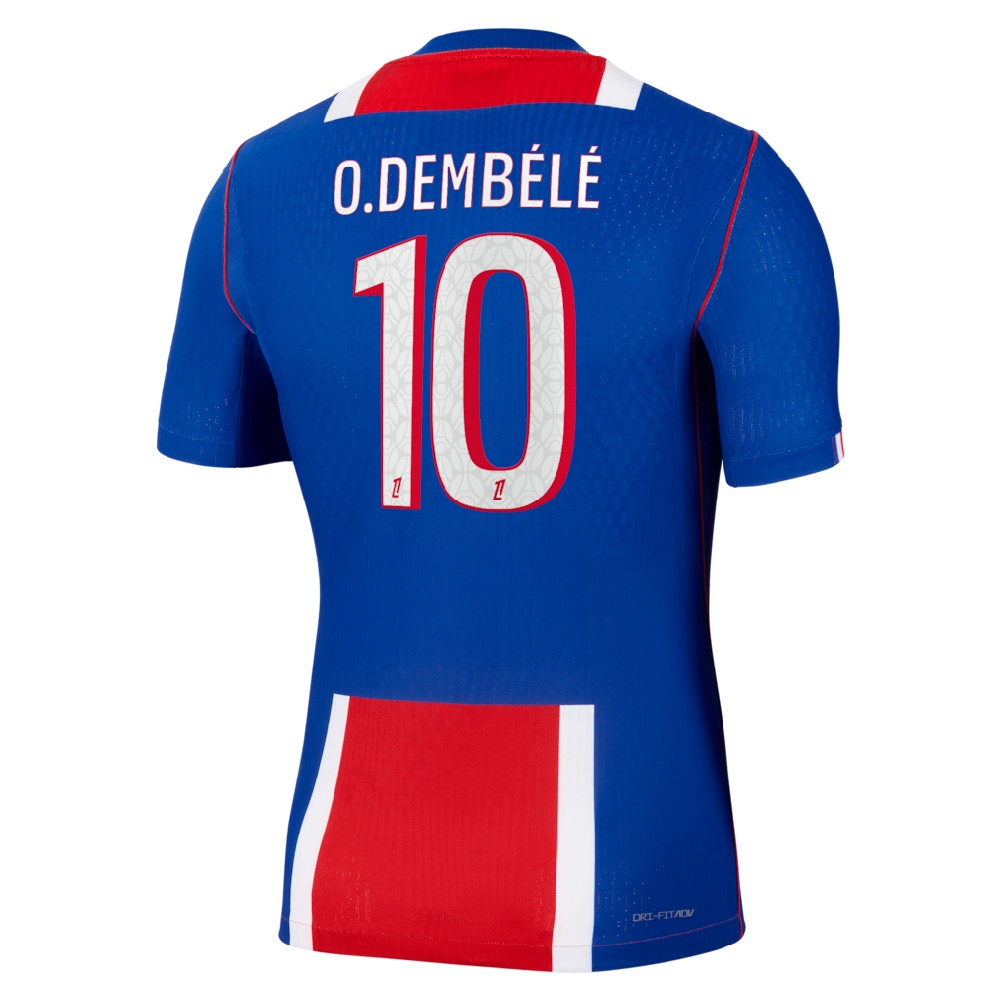 26/27 PSG #10 Ousmane Dembélé Home Player Version Cheap Replica Jersey 