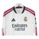 26/27 Real Madrid Home Fan Version Long Sleeve Cheap Replica Football Shirt