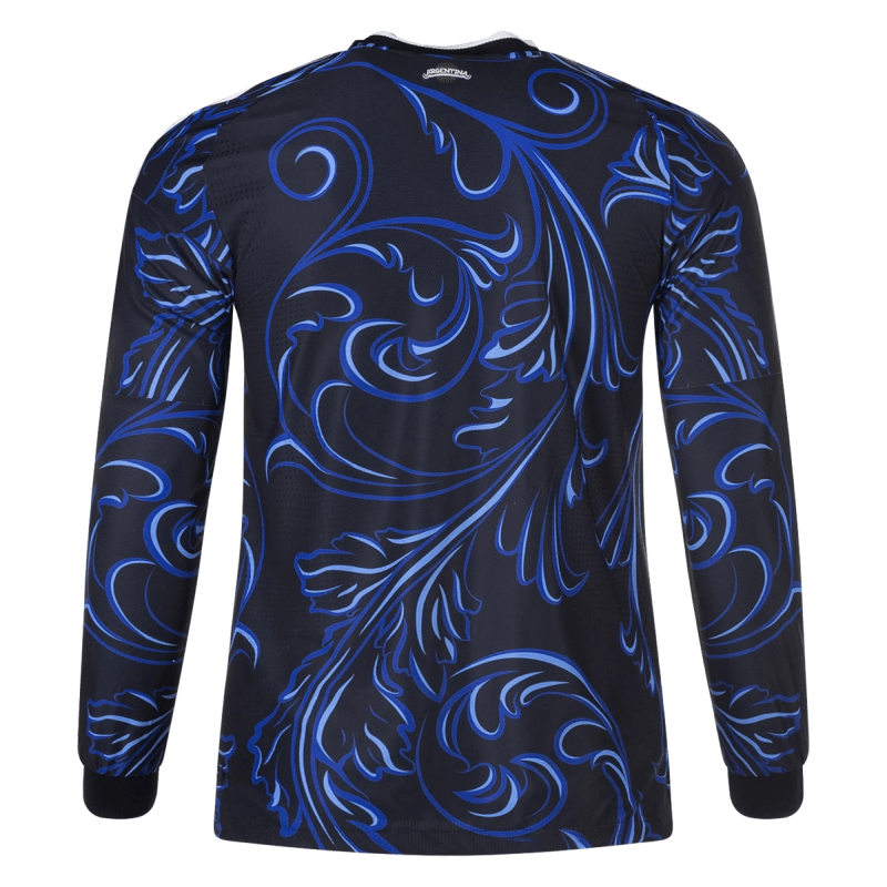2026 Argentina Away Jersey Long Sleeves Player Version Cheap Replica World Cup Shirt [Customizable]