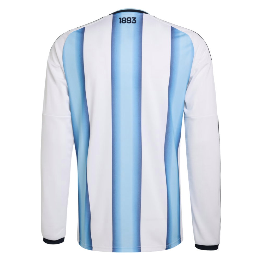 2026 Argentina Home Jersey Fan Version Long Sleeves Cheap Replica World Cup Soccer Shirt