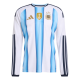 2026 Argentina Home Jersey Long Sleeves Player Version Cheap Replica World Cup Shirt