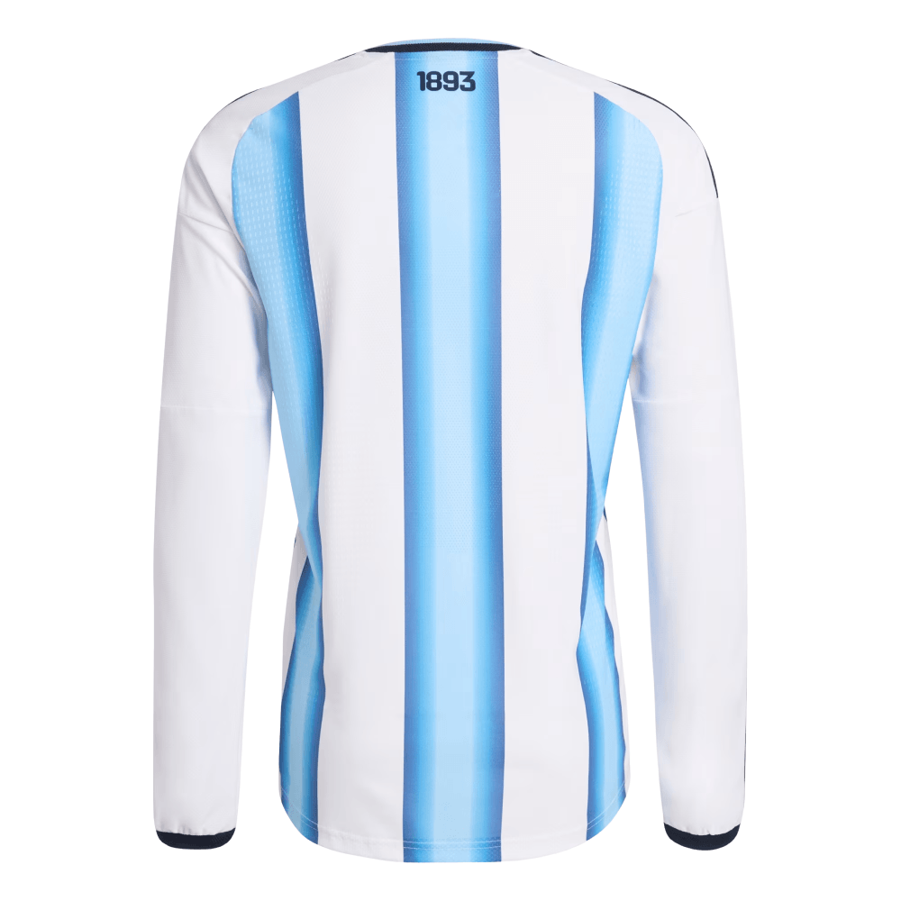 2026 Argentina Home Jersey Long Sleeves Player Version Cheap Replica World Cup Shirt