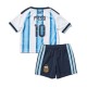 2026 Lionel Messi Kid's Kit World Cup Argentina Replica Soccer Jersey