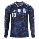 2026 Lionel Messi Away Long Sleeves Argentina Jersey Player Version Cheap Replica World Cup 
