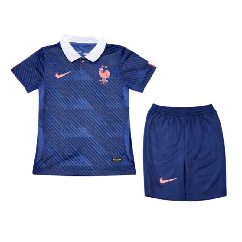 2026 France Home Kid's Soccer Kit World Cup Replica Jersey