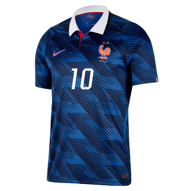 2026 France Mbappé Home Jersey Fan Version Cheap Replica World Cup Shirt [Customizable]