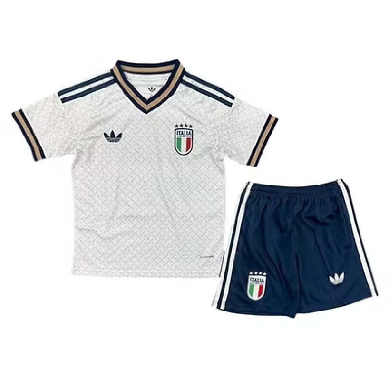 2026 Italy Away Kid's Soccer Kit World Cup Replica Jersey