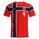 2026 Erling Haaland Norway Home Jersey Player Version Cheap Replica World Cup