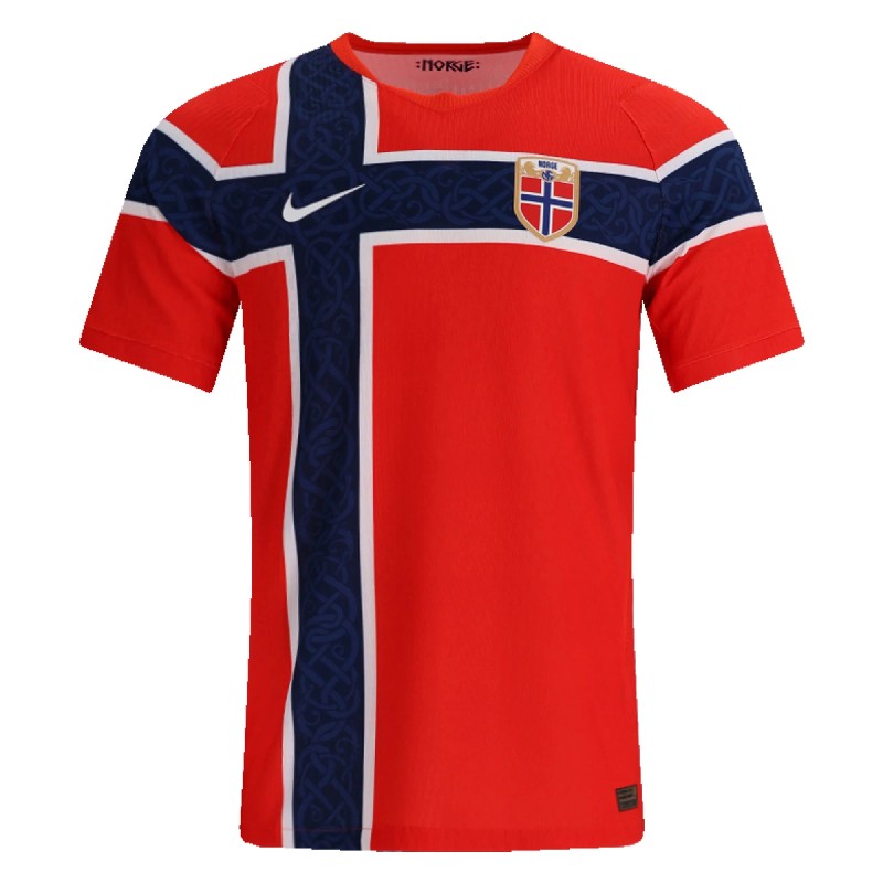 2026 Norway Home Jersey Player Version Cheap Replica World Cup Soccer Shirt