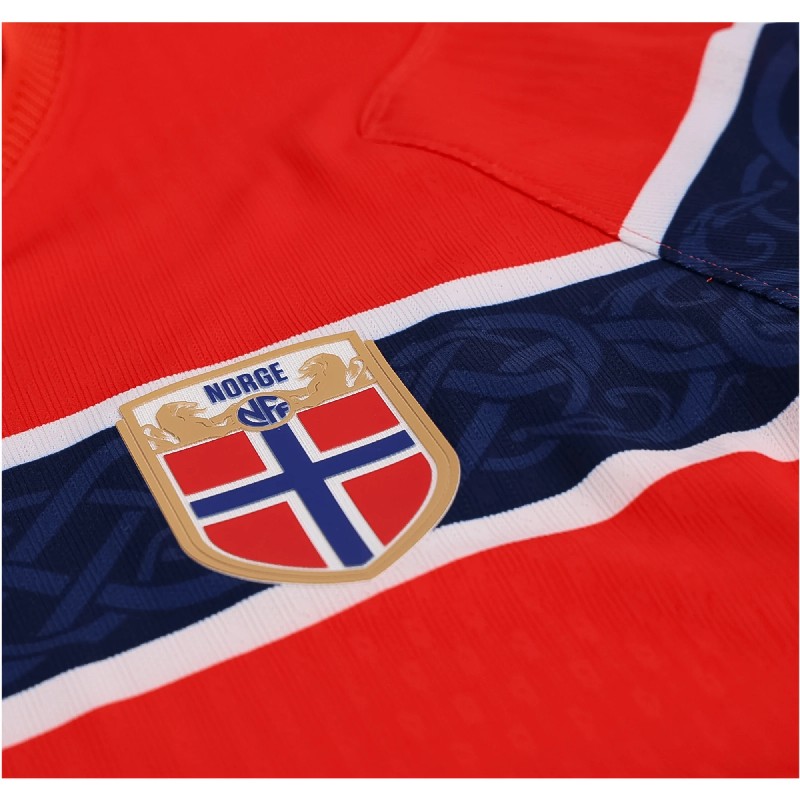 2026 Norway Home Jersey Player Version Cheap Replica World Cup Soccer Shirt