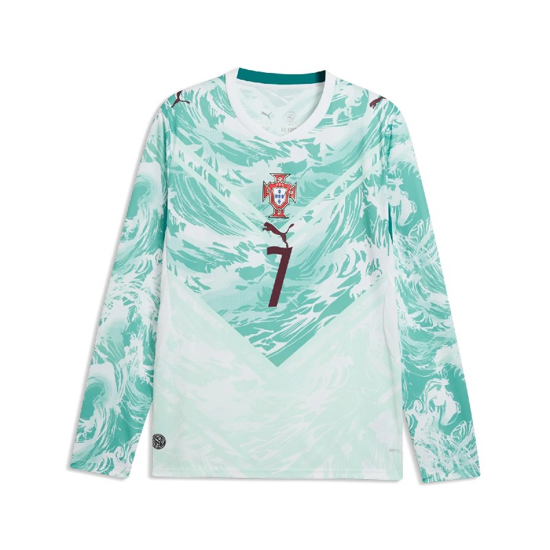 2026 Cristiano Ronaldo Portugal Away Jersey Fan Version Long Sleeves 