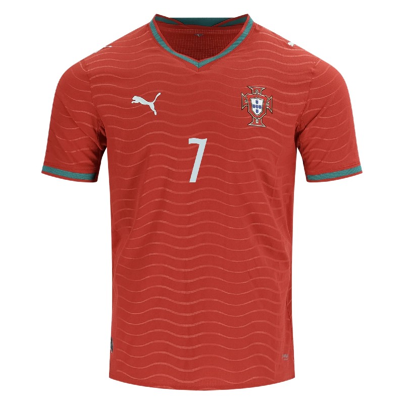 2026 Cristiano Ronaldo Portugal Home Jersey Player Version Cheap Replica World Cup Shirt