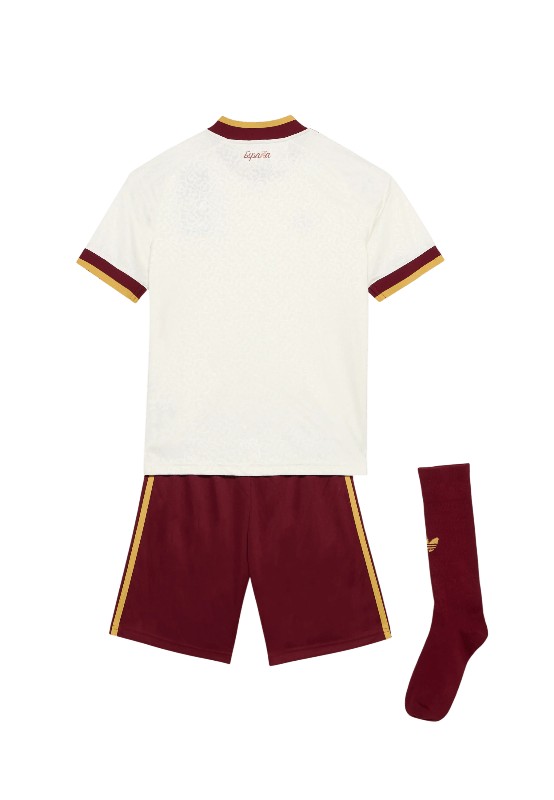 2026 Spain Away Kid's Soccer Kit World Cup Replica Jersey