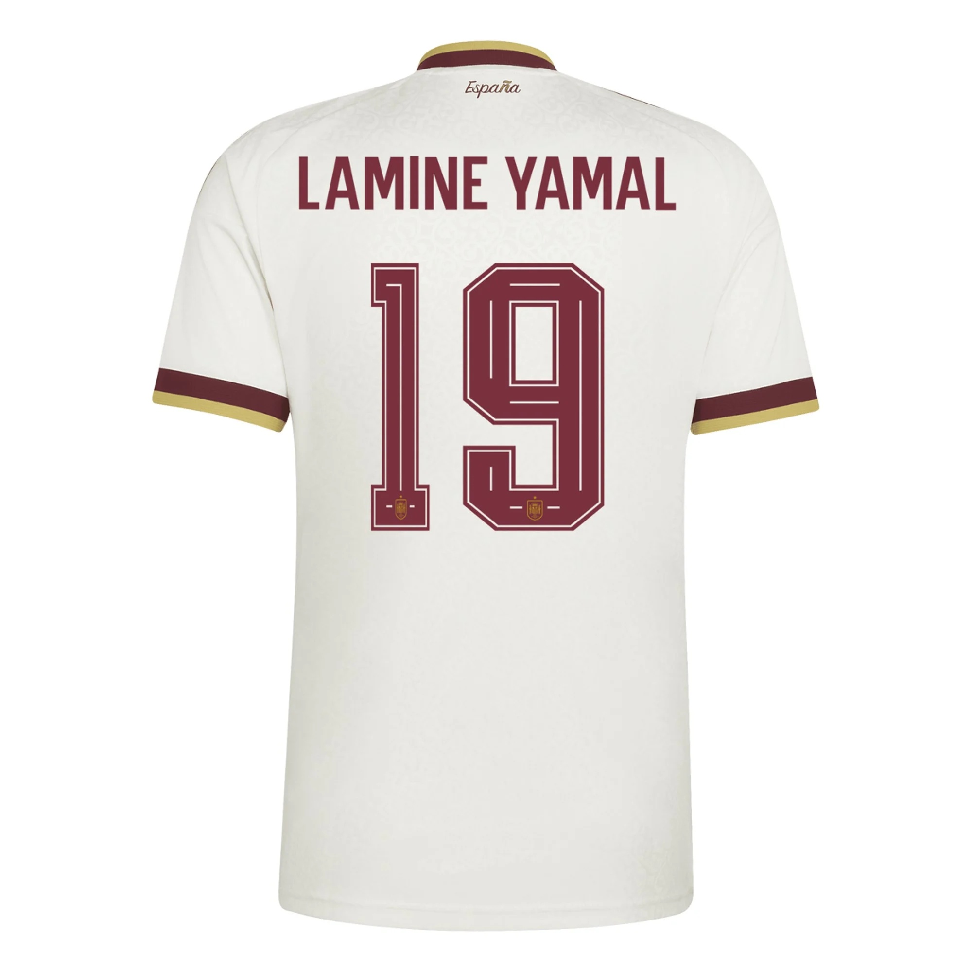 2026 Lamine Yamal Spain Away Jersey Fan Version Cheap Replica World Cup Shirt