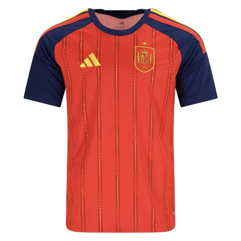 2026 Spain Home Jersey Fan Version Cheap Replica World Cup Shirt 