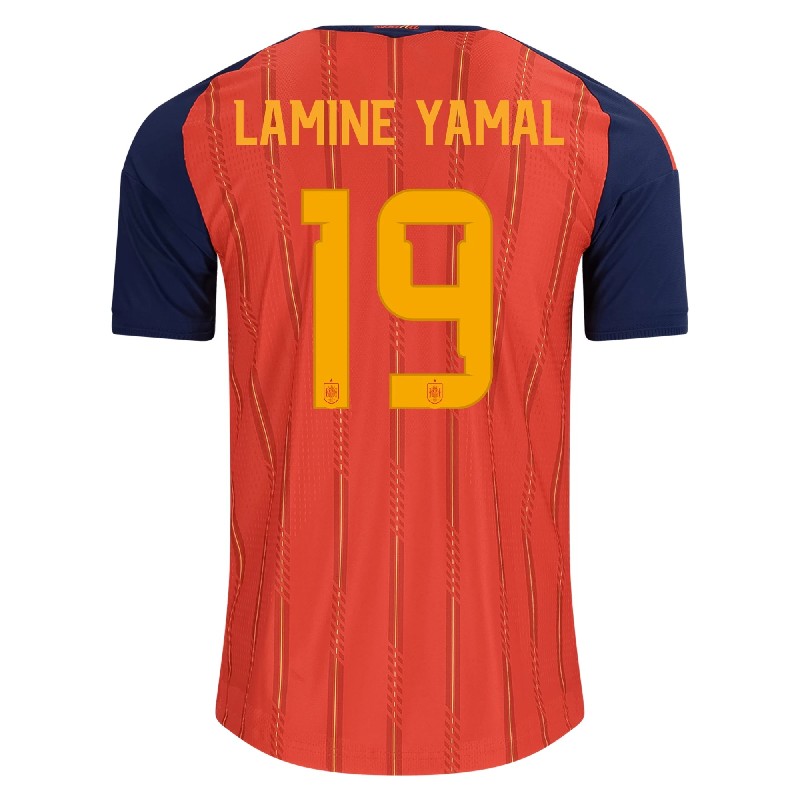2026 Lamine Yamal Spain Home Jersey Player Version Cheap Replica World Cup Shirt