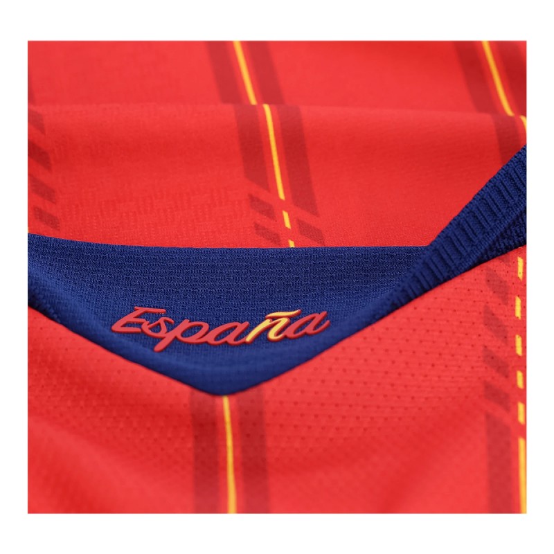 2026 Lamine Yamal Spain Home Long Sleeves Jersey Player Version Cheap Replica World Cup Shirt
