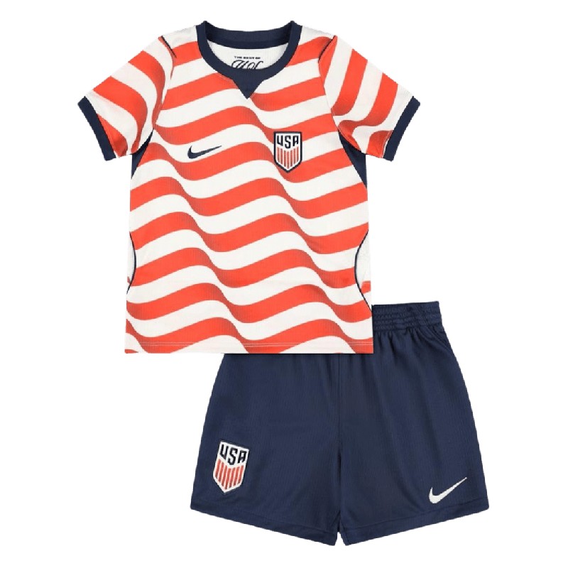 2026 USA Home Kid's Soccer Kit World Cup Replica Jersey