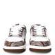 CHRISTIAN DIOR Smooth Calfskin Oblique Paisley Mens B27 Low Top Sneakers 43 Coffee White CHRISTIAN DIOR Smooth Calfskin Oblique Paisley Mens B27 Low Top Sneakers 43 Coffee White