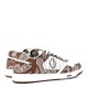 CHRISTIAN DIOR Smooth Calfskin Oblique Paisley Mens B27 Low Top Sneakers 43 Coffee White CHRISTIAN DIOR Smooth Calfskin Oblique Paisley Mens B27 Low Top Sneakers 43 Coffee White