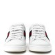 GUCCI Calfskin Ayers Bee Embroidered Womens Ace Sneakers 38 White Green GUCCI Calfskin Ayers Bee Embroidered Womens Ace Sneakers 38 White Green